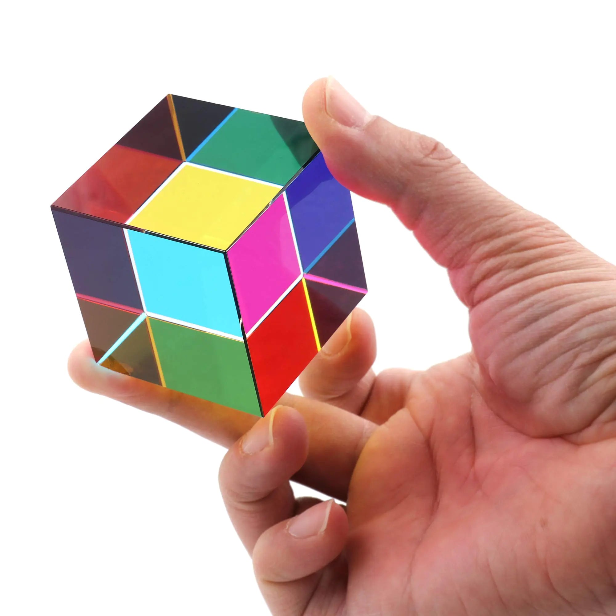 Colour Spectrum Cube Prism