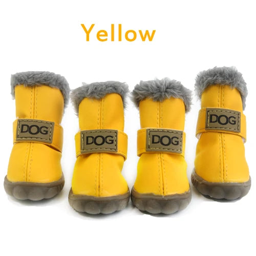 Pet Dog Furry Booties by PETASIA