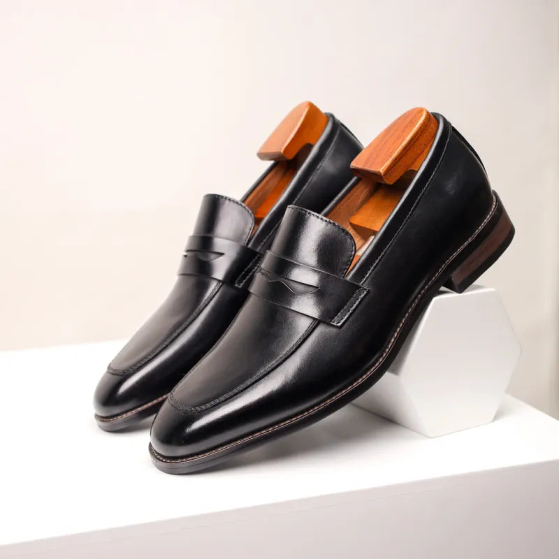 Refined Leather Shoes for Office and Beyond