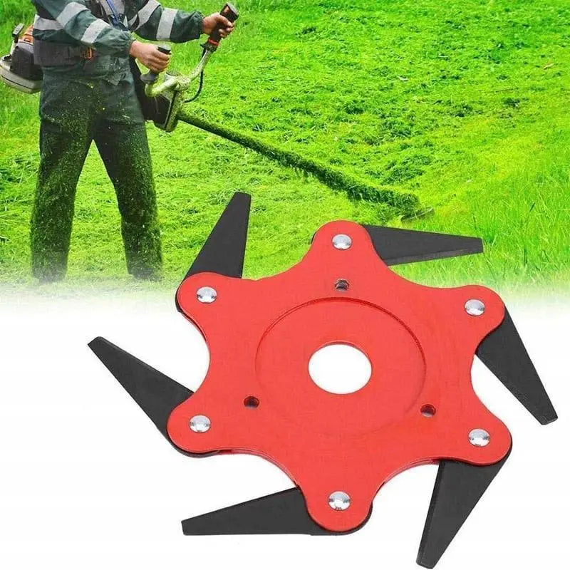 Universal Six Blades Lawn Trimmer Head