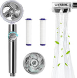 Pressurized Filter Fan Shower Head