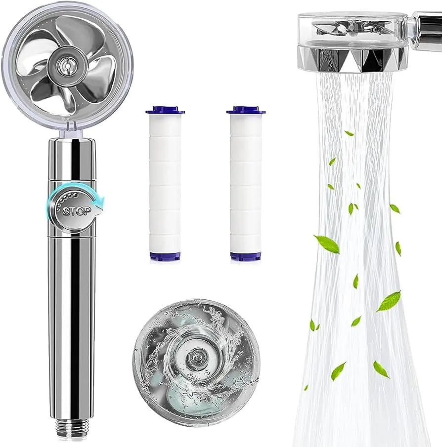 Pressurized Filter Fan Shower Head