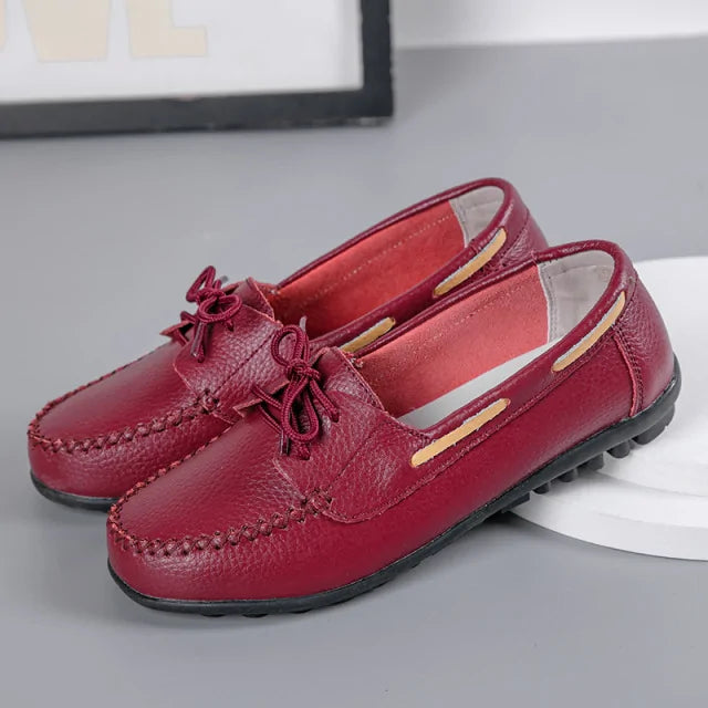 Chic Women’s Leather Loafers