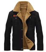 Men's High-Quality Winter Denim Jacket