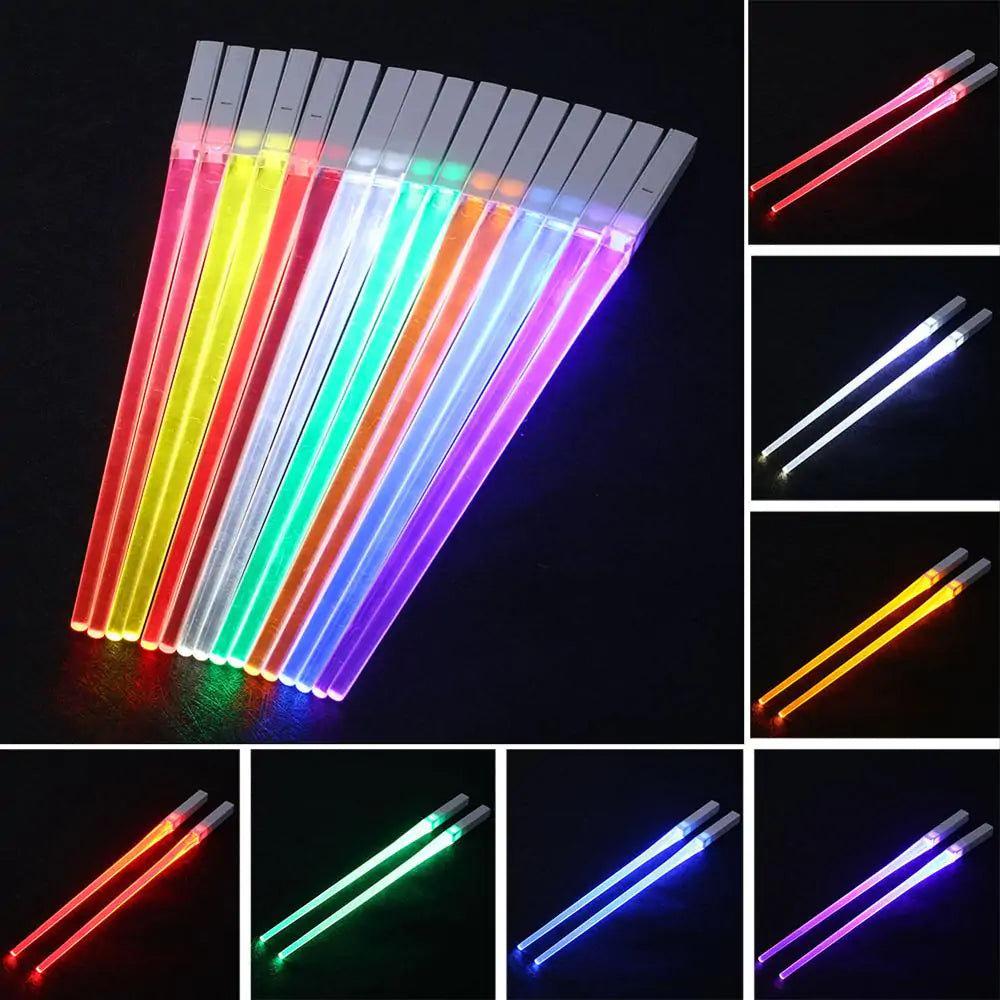 Luminous LED ABS Thermoplastic Chopsticks