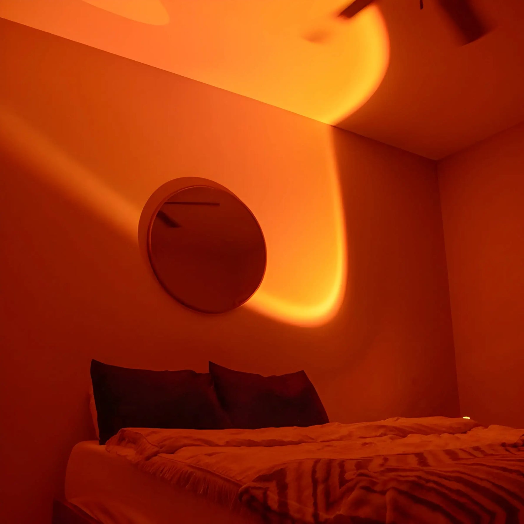 Living Space Warm Sunset Lamp