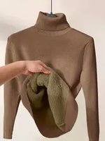 Elegant Turtleneck Winter Sweater