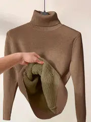 Elegant Turtleneck Winter Sweater