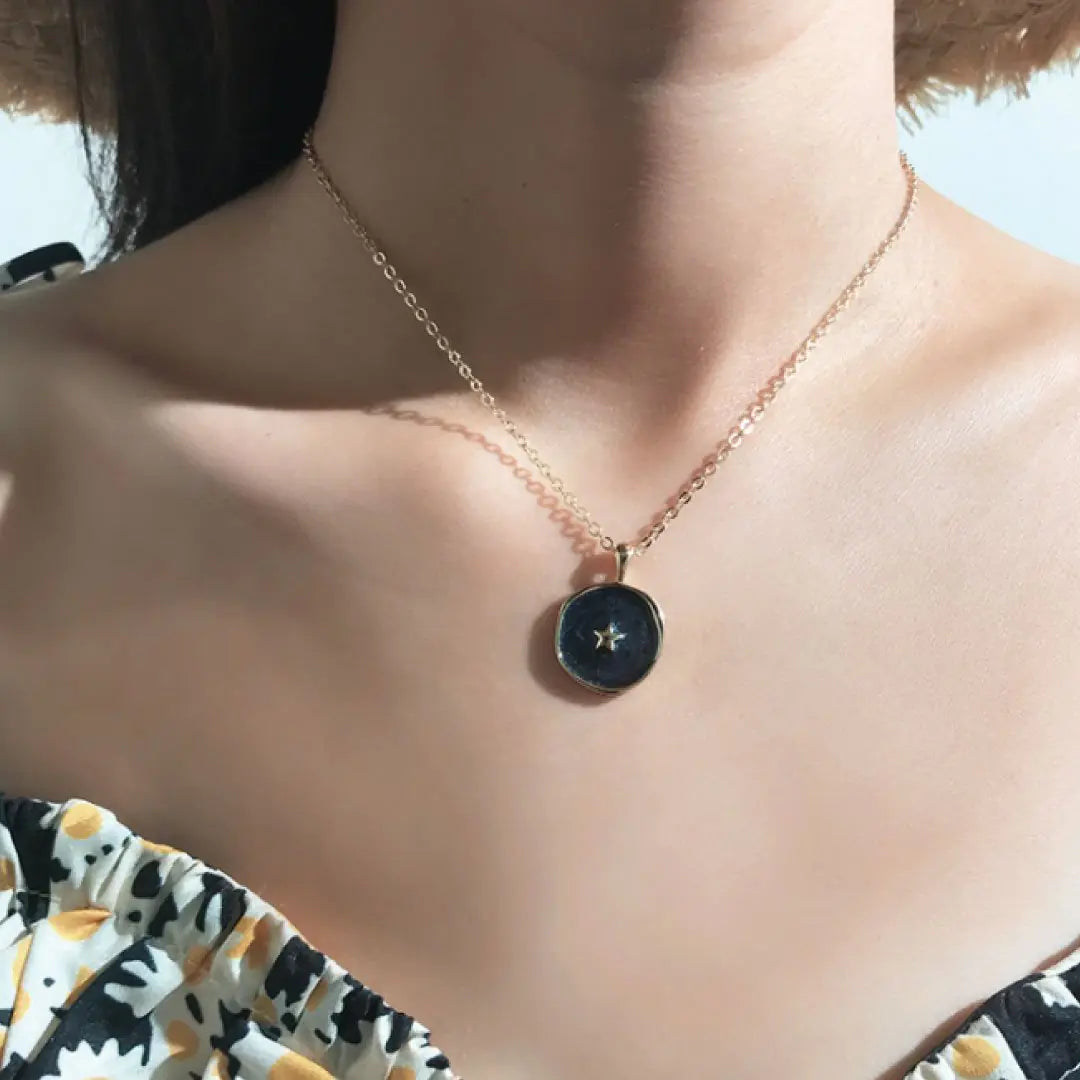 Astral Necklace Black Jewellery