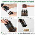 Battery-Powered Salt and Pepper Mill