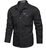 Men's Essential Button-Down Cotton Shirt