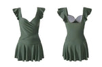 Stylish Open-Chest Short Dress