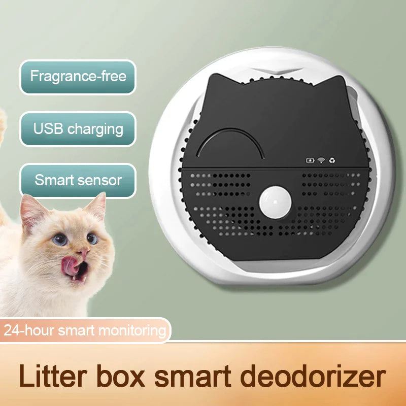 Kitty Litter Tray with Odor Eliminator
