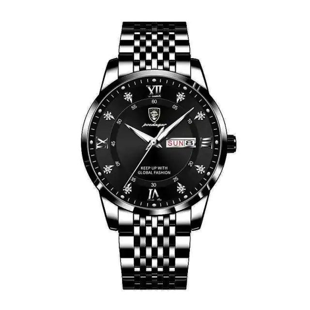 Men's Classic Stainless Steel Watch