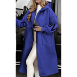 Stylish Mid-Length Hoodie Coat for Women