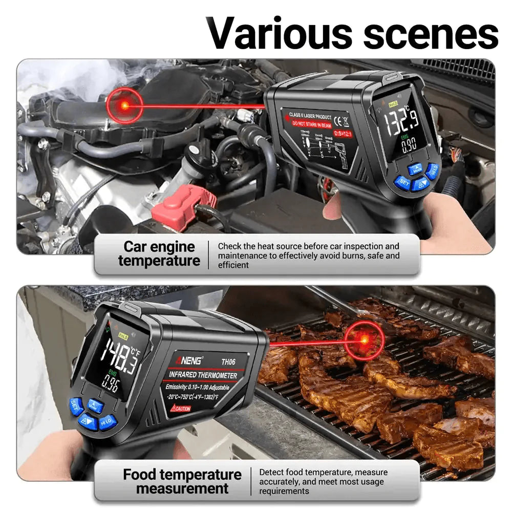 Non-Invasive Infrared Heat Sensor