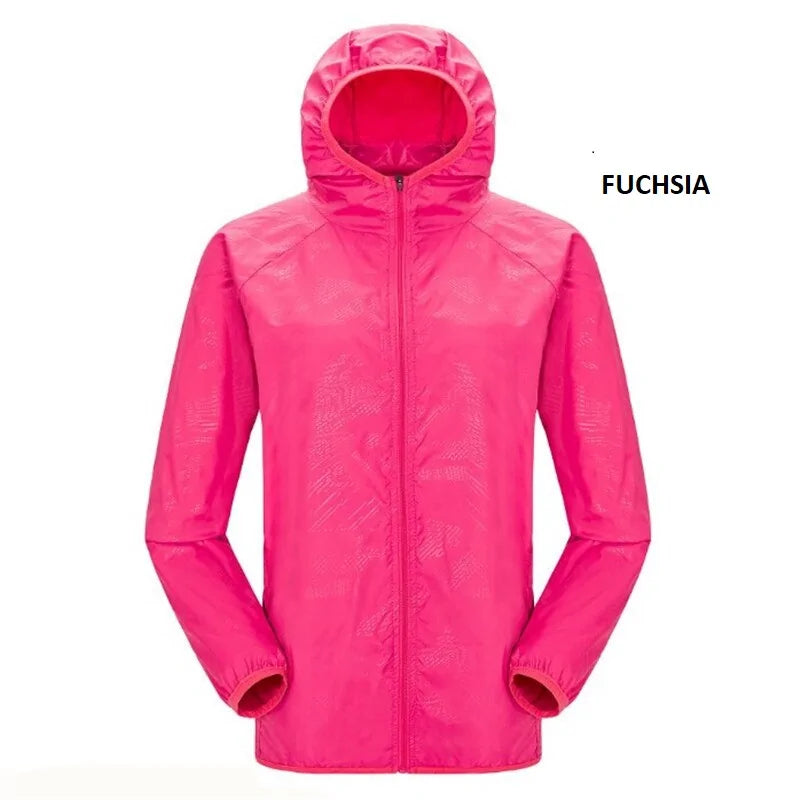Unisex Quick-Dry Windproof Hiking Jacket