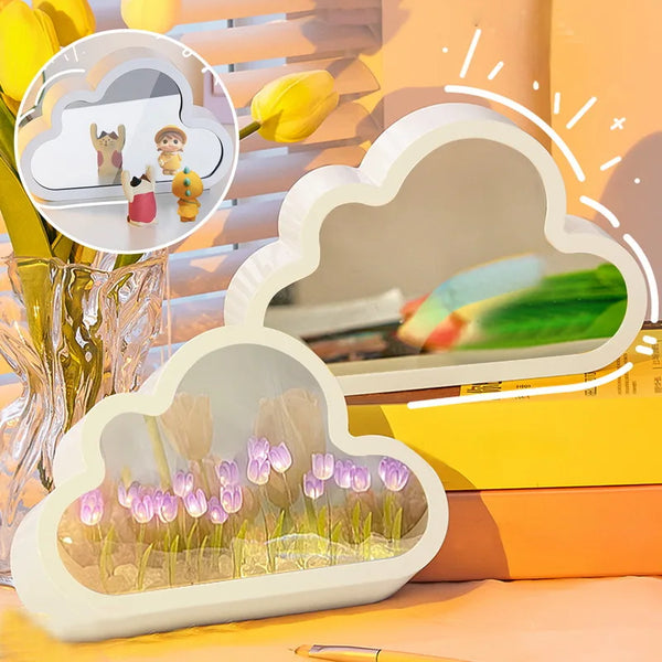 Tulip Mirror Lamp Cloud