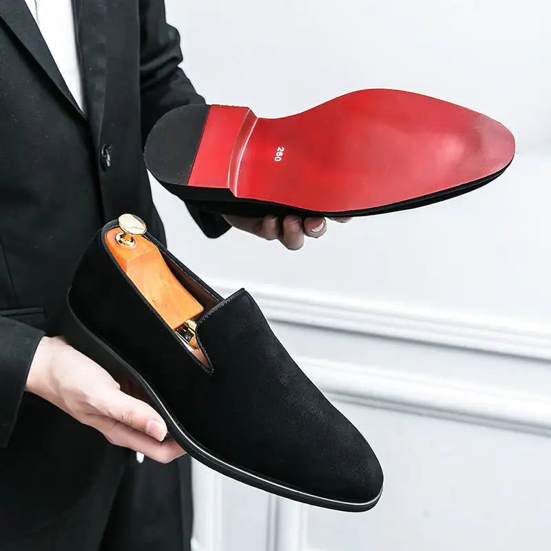 Red Bottom Dandelion Leather Shoes