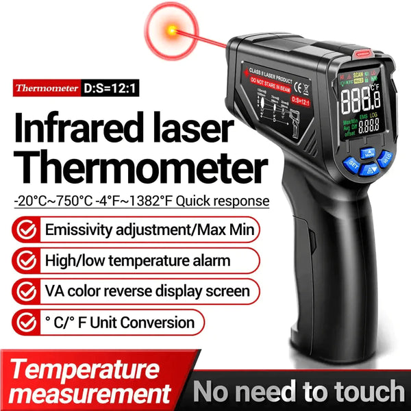 Infrared Non-Contact Laser Thermometer