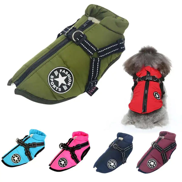 Dogs Adorable Water Proof Winter Ski Suit