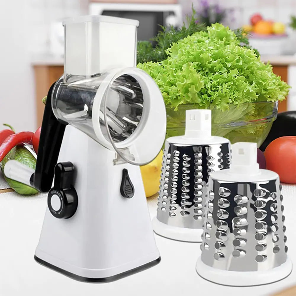 STOMART.CO.UK Ultimate Vegetable Cutter & Mini Grinder Combo Kitchen Free Text