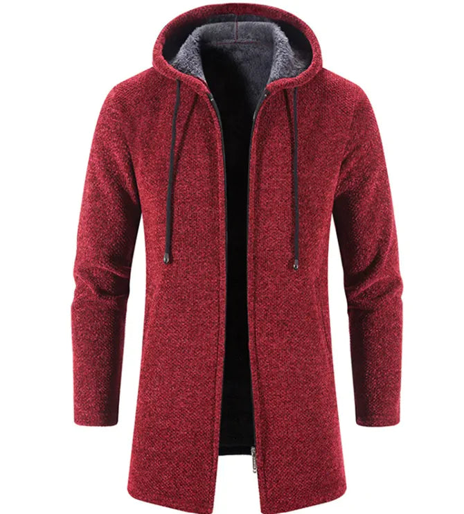 Men's All-Season Fleece-Lined Trend Cardigan