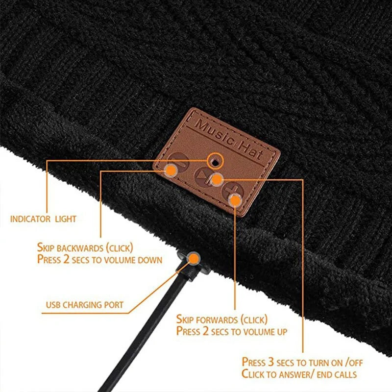 Winter Beanie with Audio