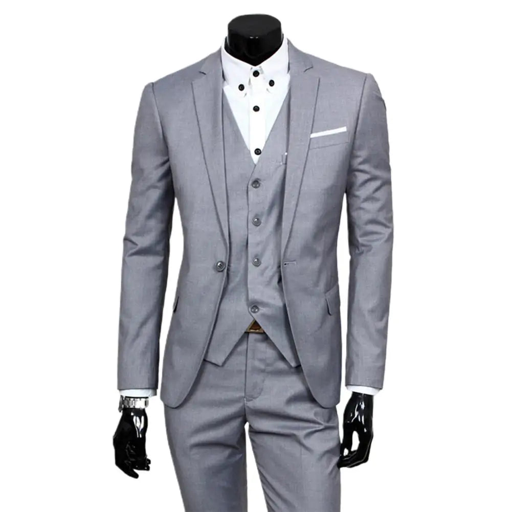 Men's Classic Business Slim Fit Suit