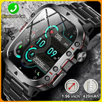 Men's Military Fitness Tracker Smartwatch