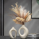 Nordic Ceramic Interlock Plant Vase