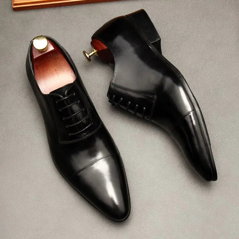 Scudo Leather Slip-On Loafers