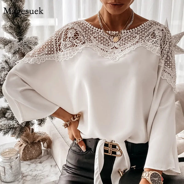 Flattering blouse for curves