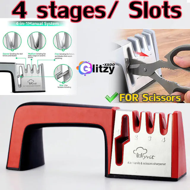 STOMART.CO.UK Knife Sharpener Tool Kitchen Free Text