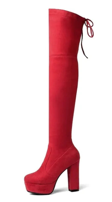 Fashionable Over-the-Knee Boots