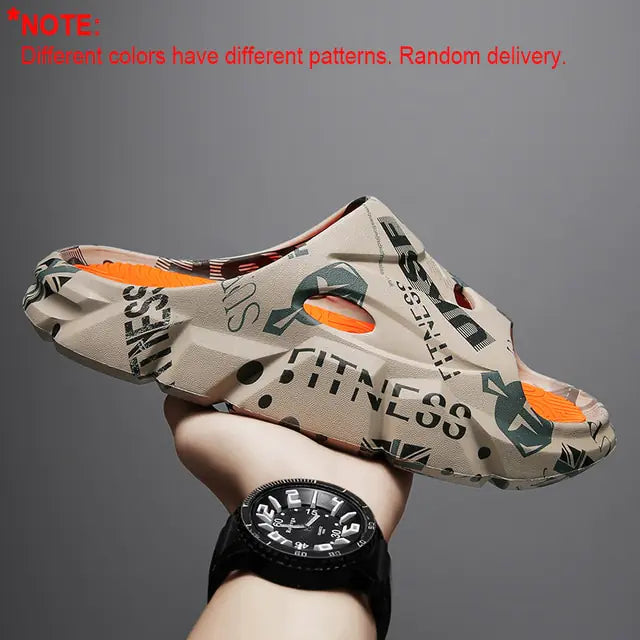 Casual Men’s Beach Slip-On Slippers