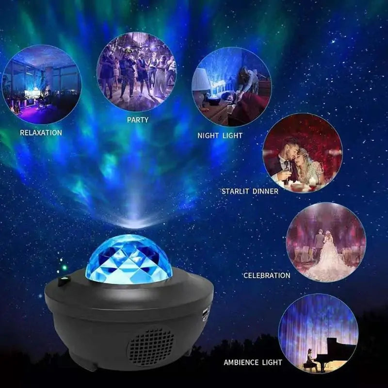 Colourful Starry Sky Projector