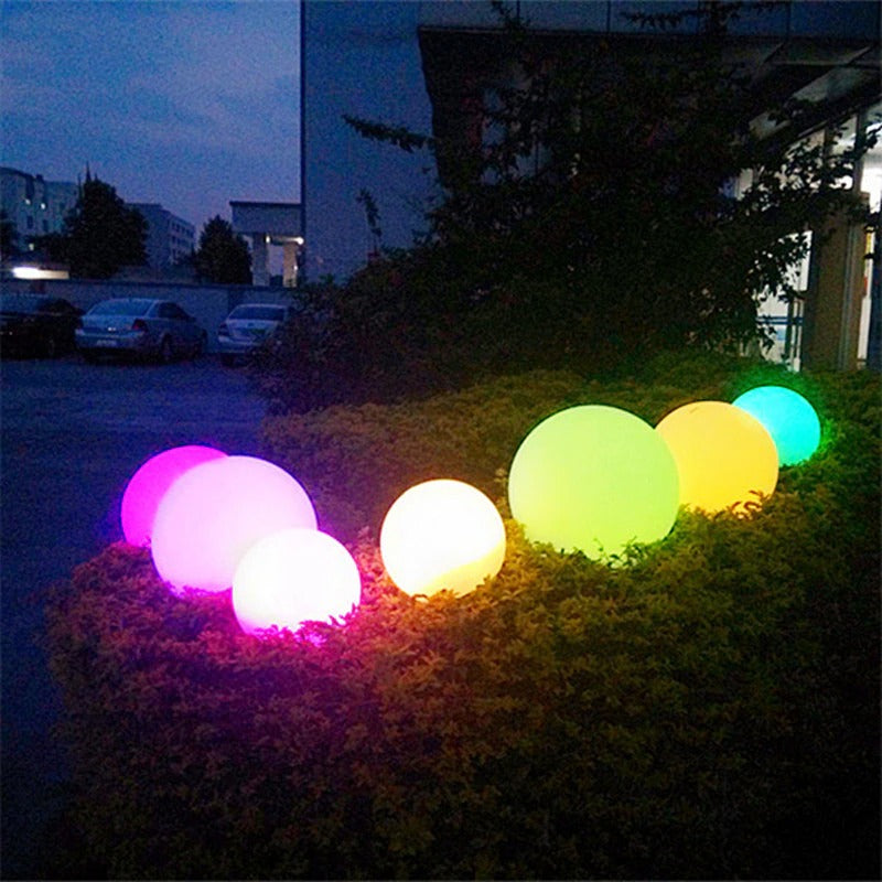 STOMART.CO.UK Waterproof Garden Ball LED Lights for Outdoor Garden Trending Deals Free Text