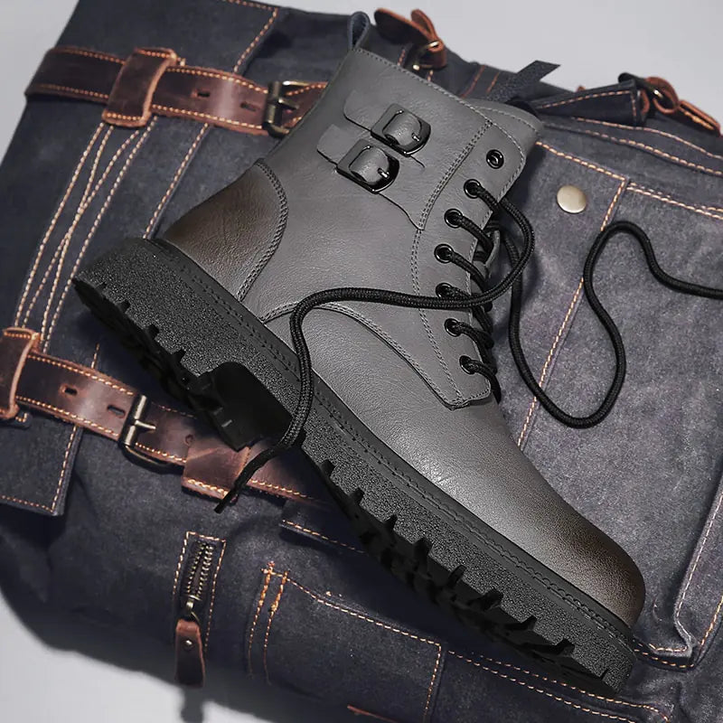 waterproof leather boots