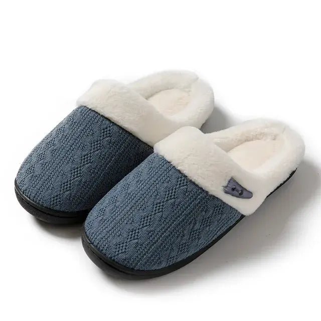 Plush Suede Slip-ons
