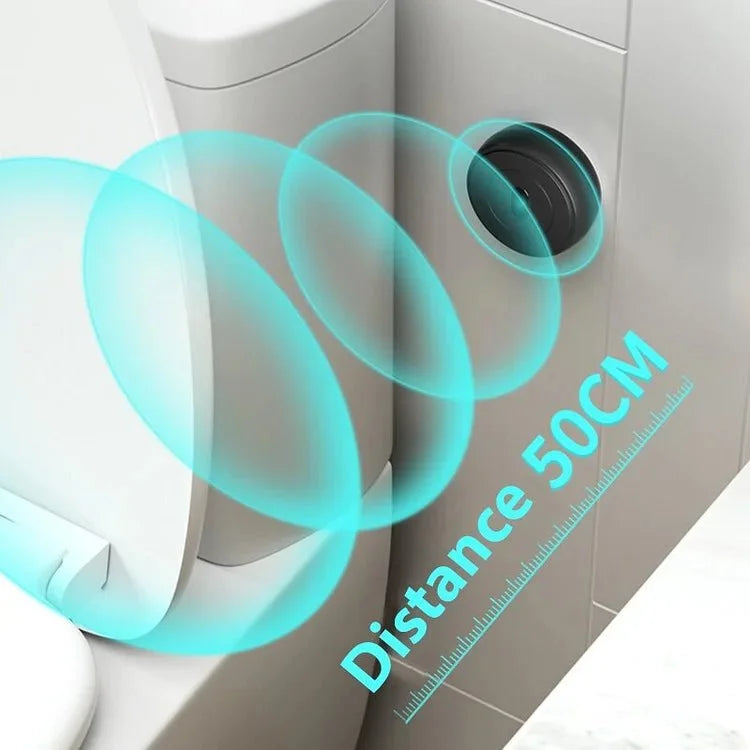 Adjustable sensor for auto-flush smart toilet