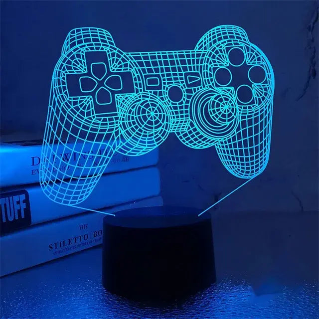 3D LED Lamp for creating a vibrant gaming atmosphere