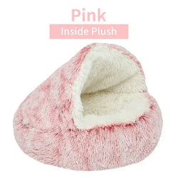 Soft Plush Pet Bed For Cats