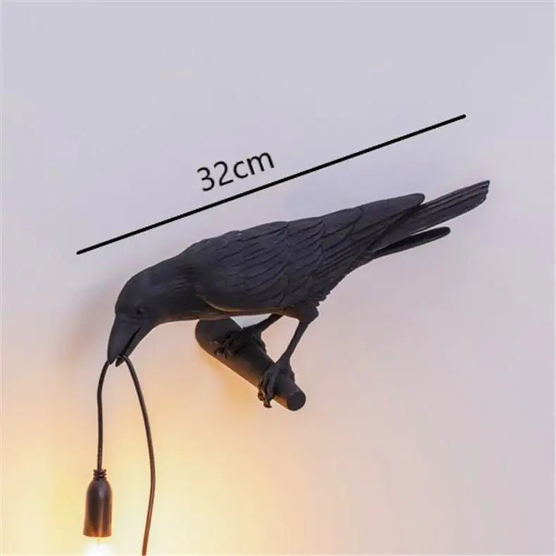 Home Decor Raven Accent Lamp