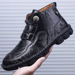 Men's Flexible Ankle Leather Boots