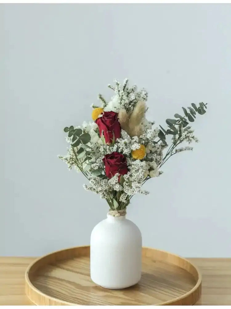 Glazed Ceramic Flower Vases