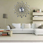 Living Room Sunburst Wall Clock