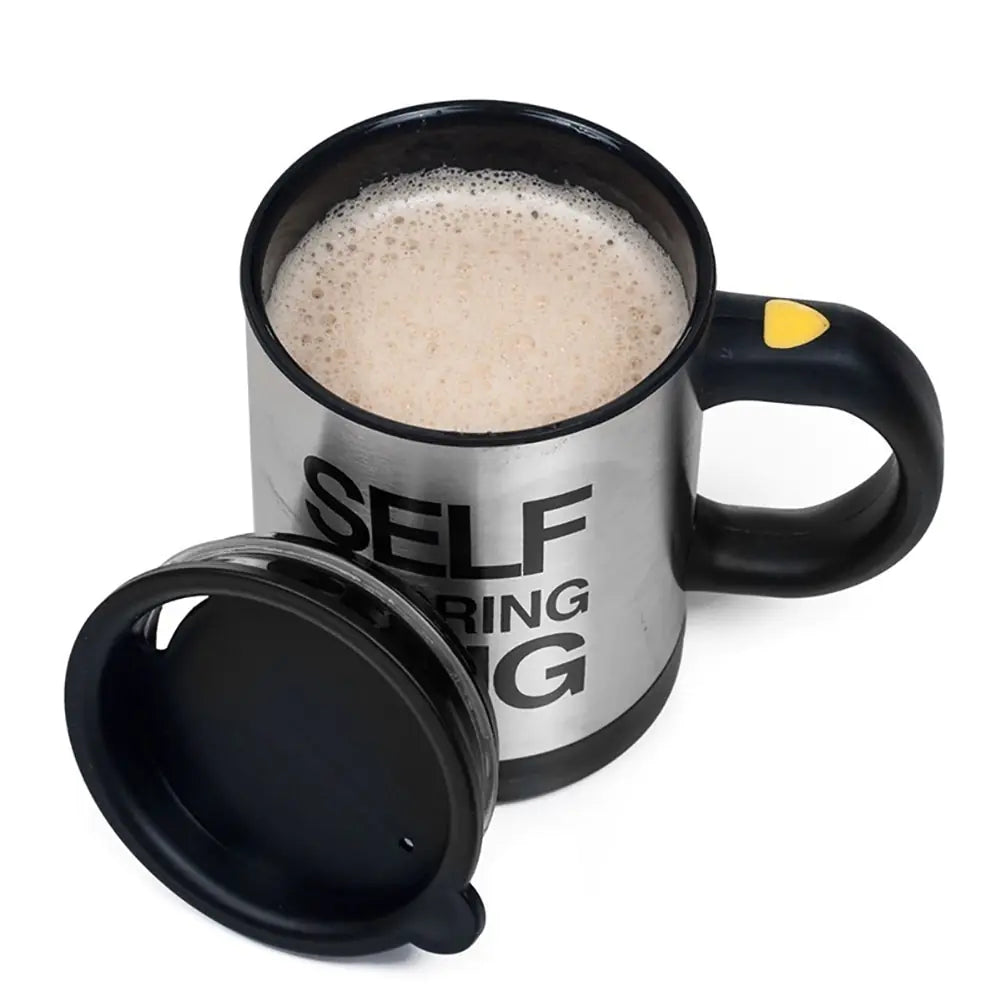 STOMART.CO.UK Self Stirring Coffee Mug cup mug self steering Free Text