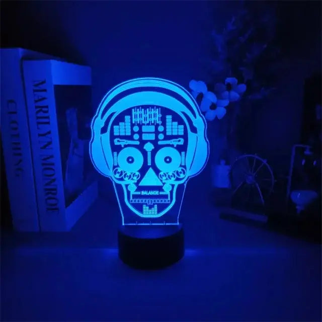 3D LED Lamp to brighten up your gaming area