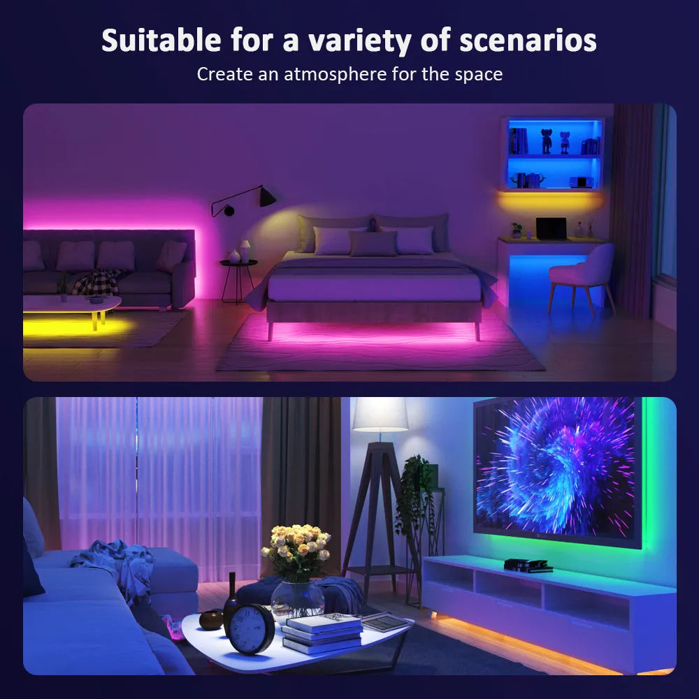 Million Colours LED Ambient Strip Lights